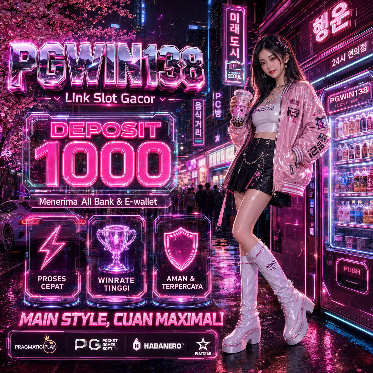 PGWIN138 Situs Slot Gacor Deposit 5000 Bonus New Member 100%